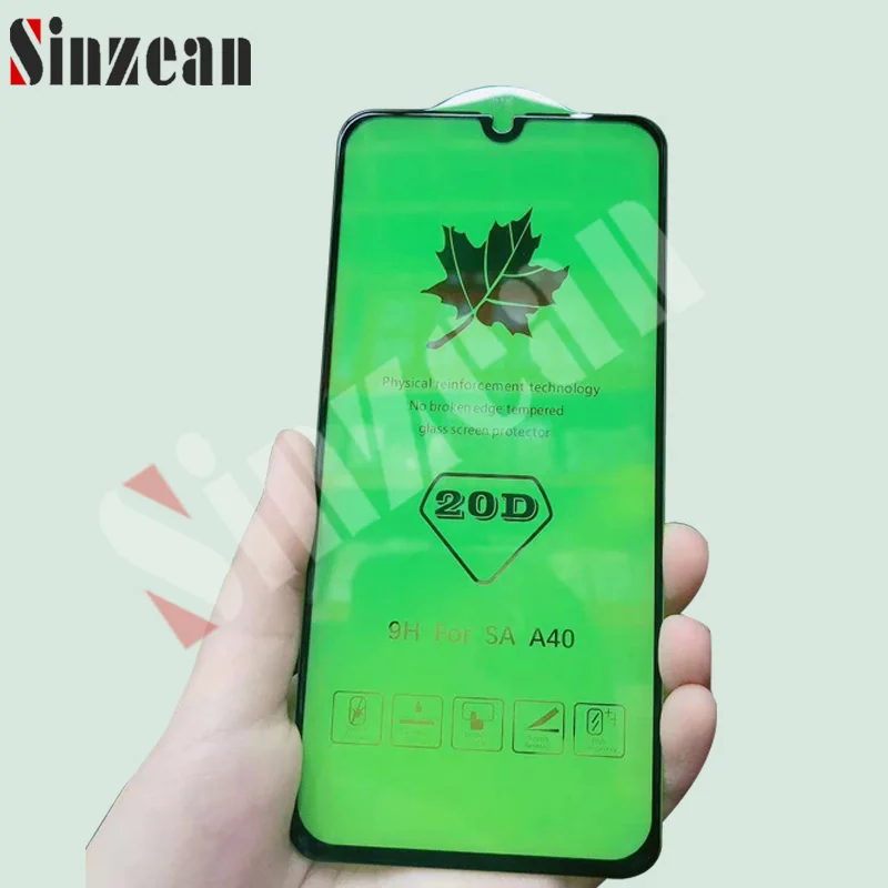 Sinzean 100 шт для VIVO V15 PRO/X27/NEX 2/Y93/Y97/Y11i 20D полное покрытие закаленное стекло большой