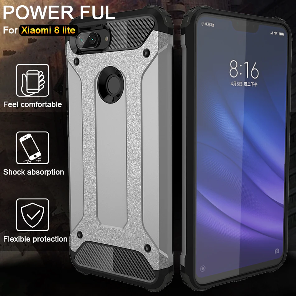 Phone Case For Xiaomi redmi Note 7 Luxury Armor Cover note 6 Pro 6A 5 Coque mi max 3 mix Fundas |