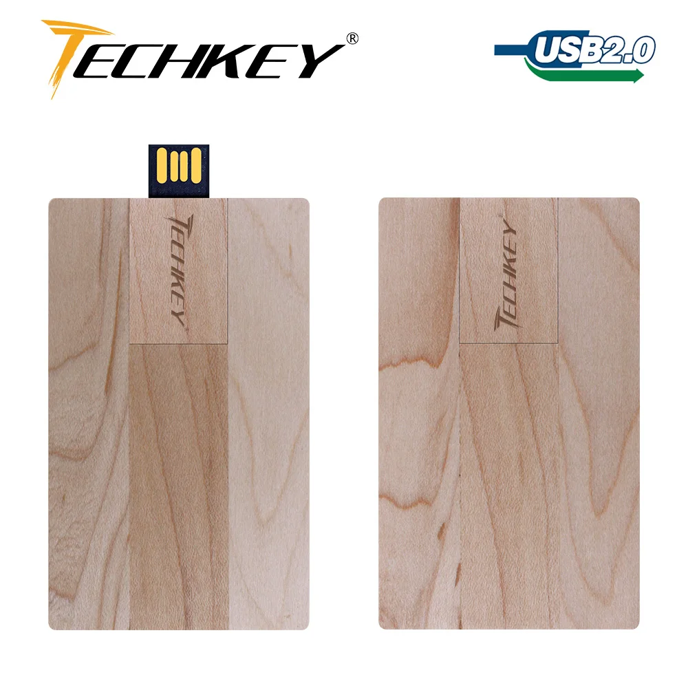 wood Pendrive USB Flash Drive 32GB 64GB 16GB Pen Dirve Stick custom logo credit card u disk memoria cel usb stick | Компьютеры и офис