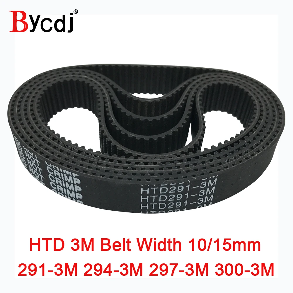 Зубчатый ремень Arc HTD 3M длина = 291 294 297 300 ширина 6 25 мм Teeth97 98 99 100 HTD3M синхронный Φ