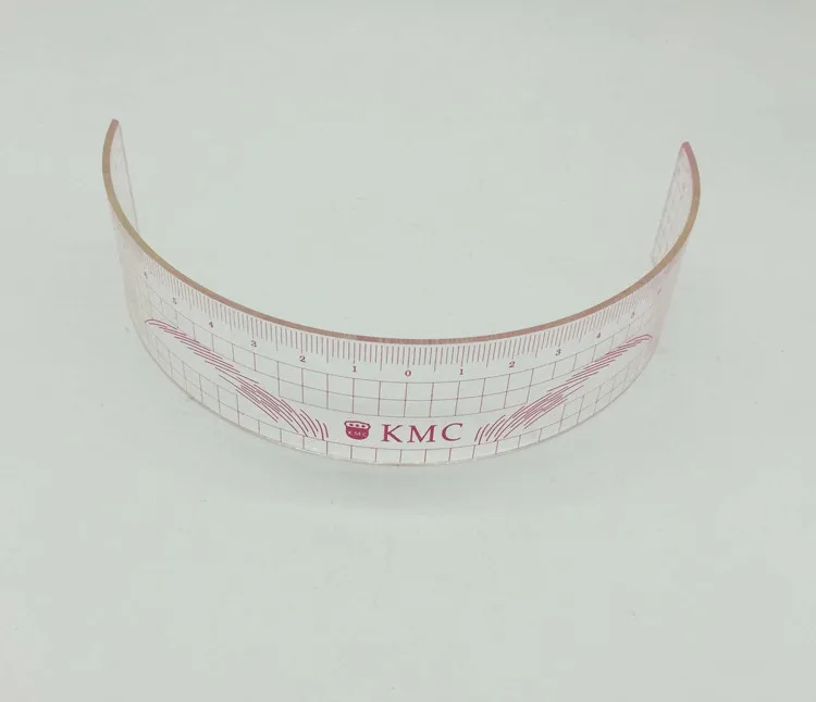 10Pcs Permanent Makeup Stencils Plastic Eyebrow Ruler KMC Tattoo Cosmetic Shaping Tool For The Beginers | Красота и здоровье