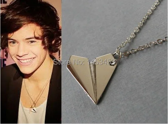 Односторонний бумажный самолет ожерельлье самолетик | Украшения и аксессуары