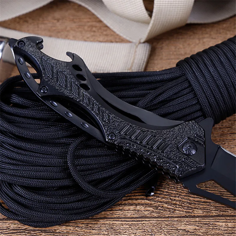 Нож Охотничий Тактический карманный складной нож Outdoo для выживания Facas Cuchillo Tactico