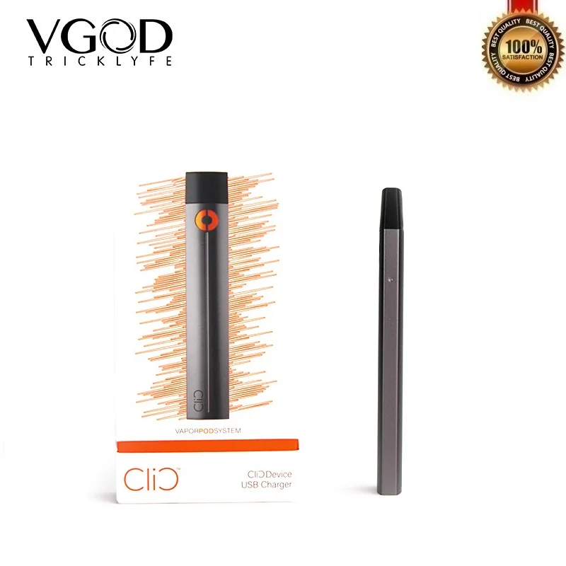 Оригинальный vgod Clic батарея системы 350 мАч ручка испаритель контроль температуры