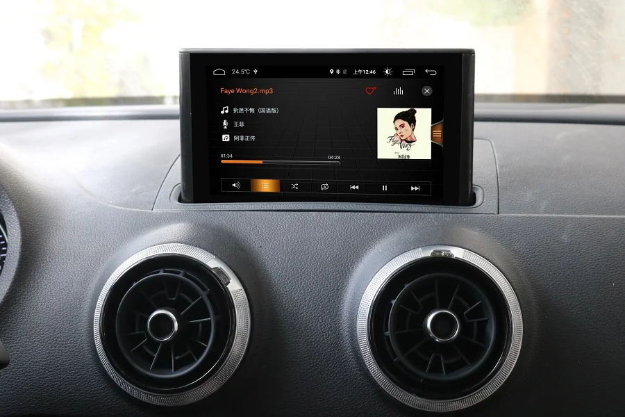 Сенсорный экран автомобиля Android 8 0 радио плеер Подходит для Audi A3 2014 2017 мультимедиа