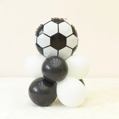9pcs balloon6 1 шт./лот, бумажная тарелка, Футбольная тематика, для детей, для мальчиков, с днем рождения, декоративная бумага для вечеринок, тарелка, 7 дюймов, вечерние принадлежности - Цвет: 9pcs balloon6