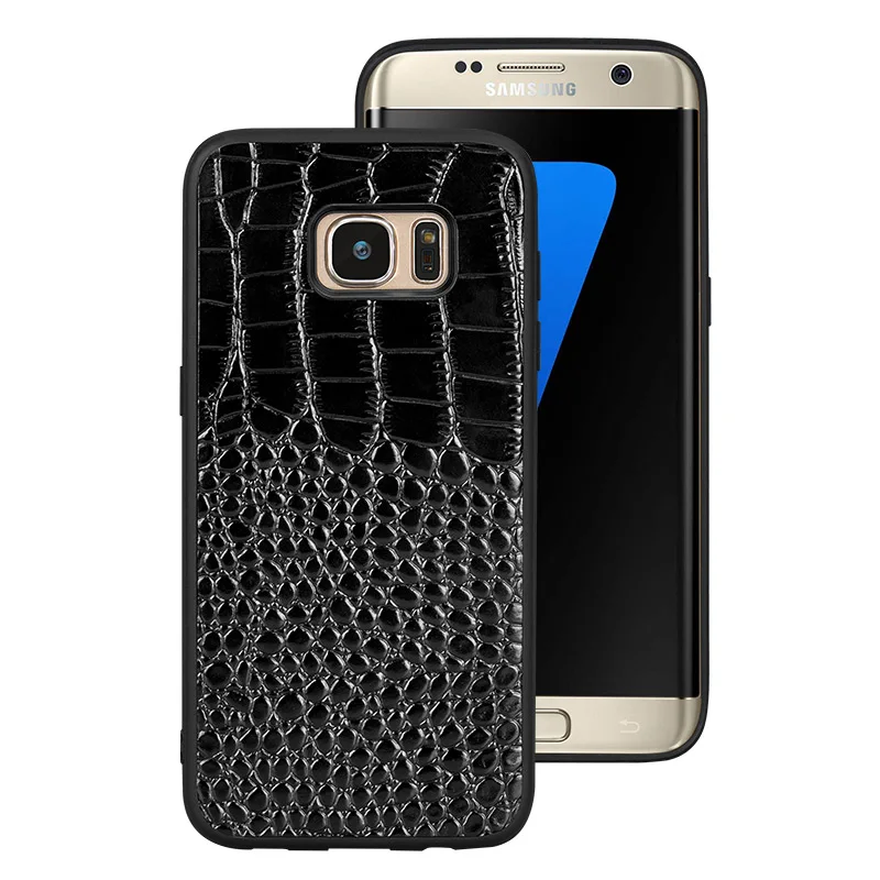 Чехол из натуральной кожи для Samsung Galaxy S7 G9300 задняя крышка мобильного телефона Edge