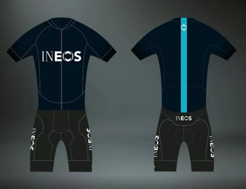 Новинка, профессиональная команда INEOS, красный и черный цвет, набор Джерси для велоспорта, летний мужской дышащий MTB, Быстросохнущий велосипед, Ropa ciclismo setn 9d, гелевая подкладка - Цвет: black bib