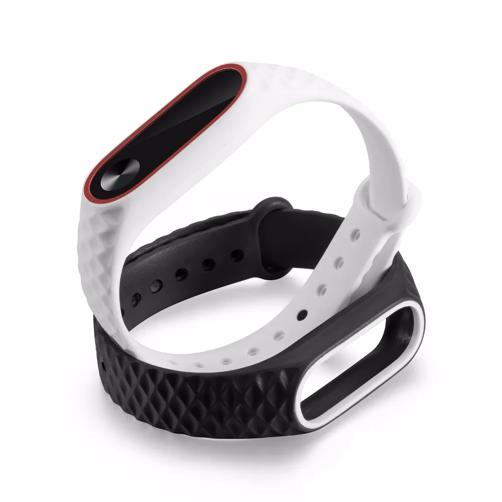 Xiaomi mi браслет 2 ремешок для Band цветной сменный смарт аксессуары band
