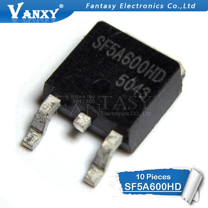 10 шт. SF5A400HD SF5A600HD-252 SF5A400 TO252 5A600HD и IC