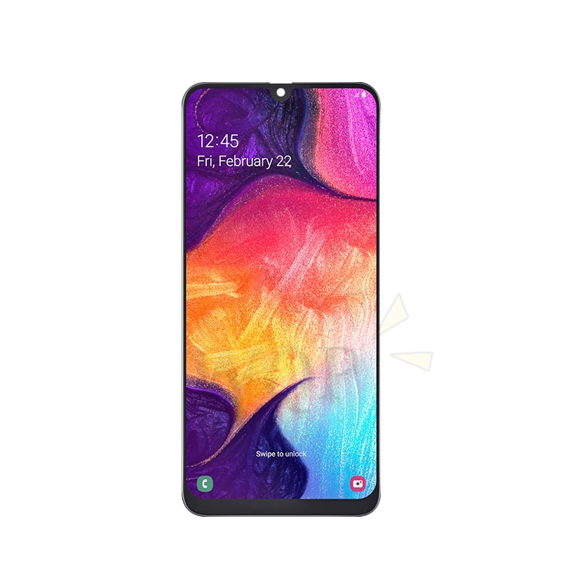 AMOLED для samsung galaxy A50 A505 кодирующий преобразователь сенсорного экрана в сборе+ рамка A505F/DS A505F A505FD A505A запчасти