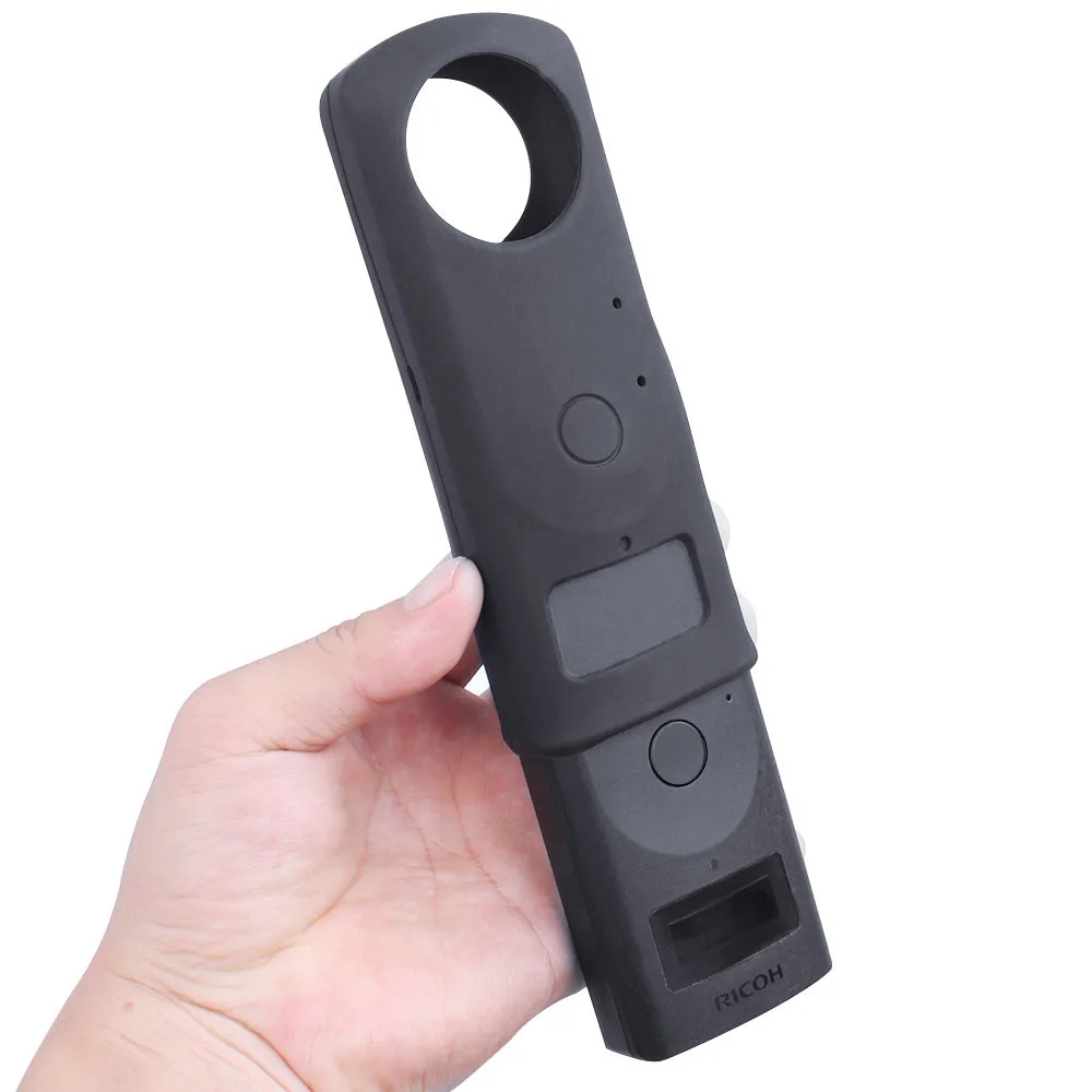Чехол Ricoh Theta Z1, мягкий силиконовый защитный чехол для объектива с защитой от царапин для Ricoh Theta Z1 аксессуары для камеры, черный