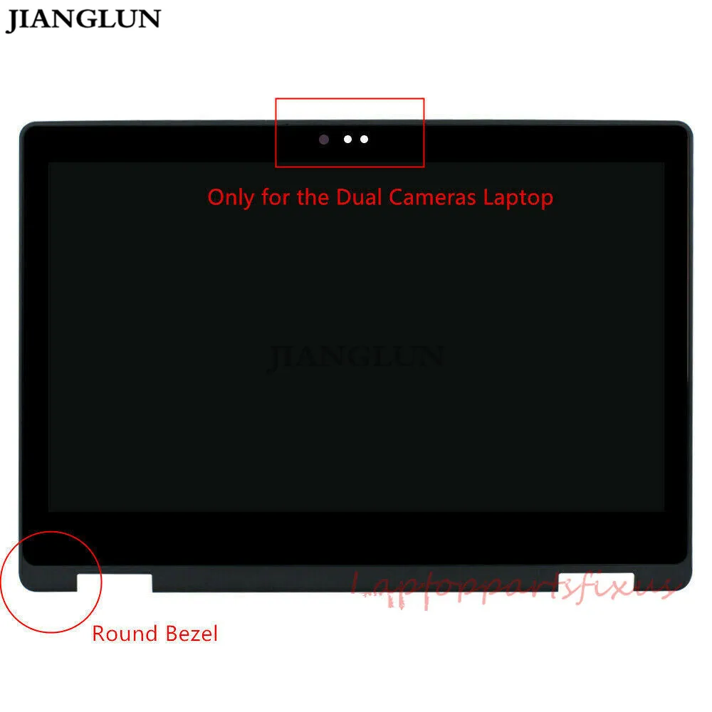 JIANGLUN 13 3 &quotFHD для Dell Inspiron 7368 7378 P69G00 сенсорный ЖК экран в сборе замена 1920x1080