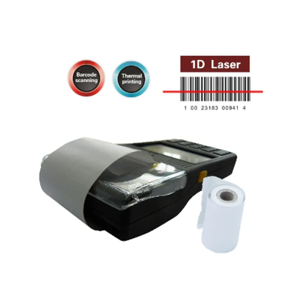 LS350T Industrial Handheld Windows PDA Thermal Printer with Printer Paper