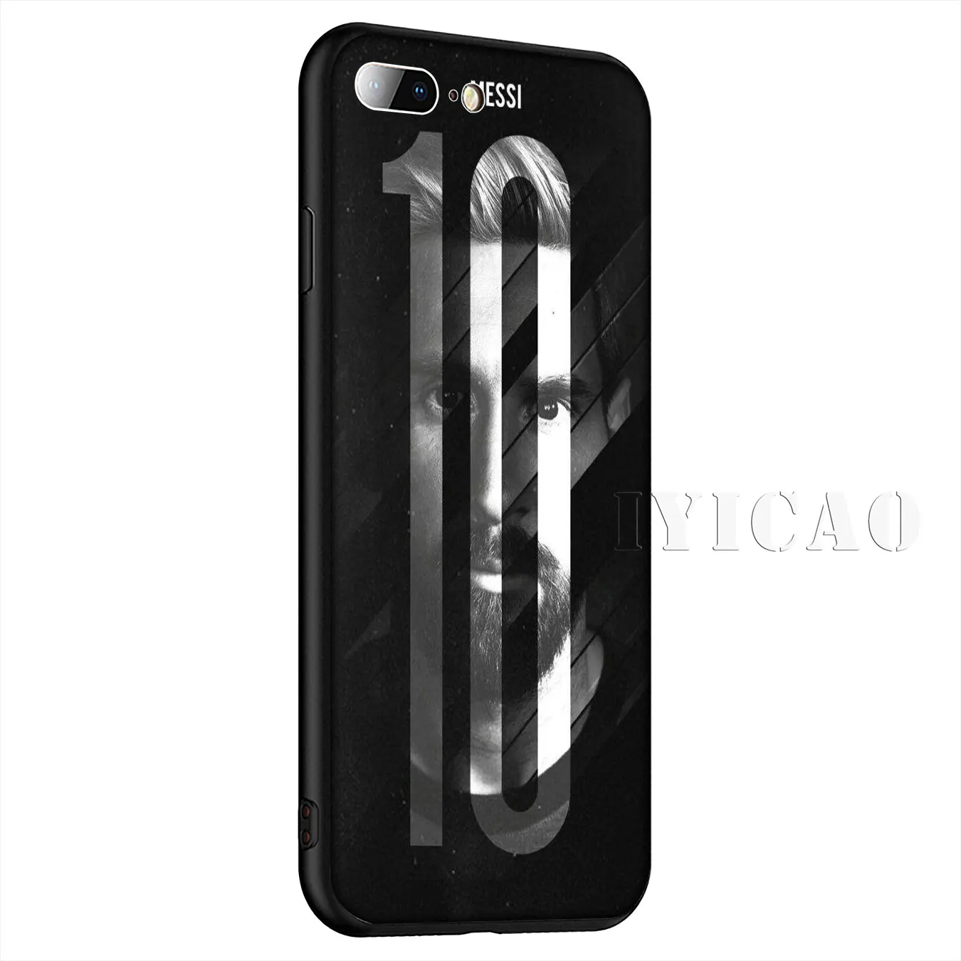 IYICAO Football Lionel Messi Silicone Soft Case for iPhone XR X XS Max 8 7 6 6S Plus 5 5S SE Cover |