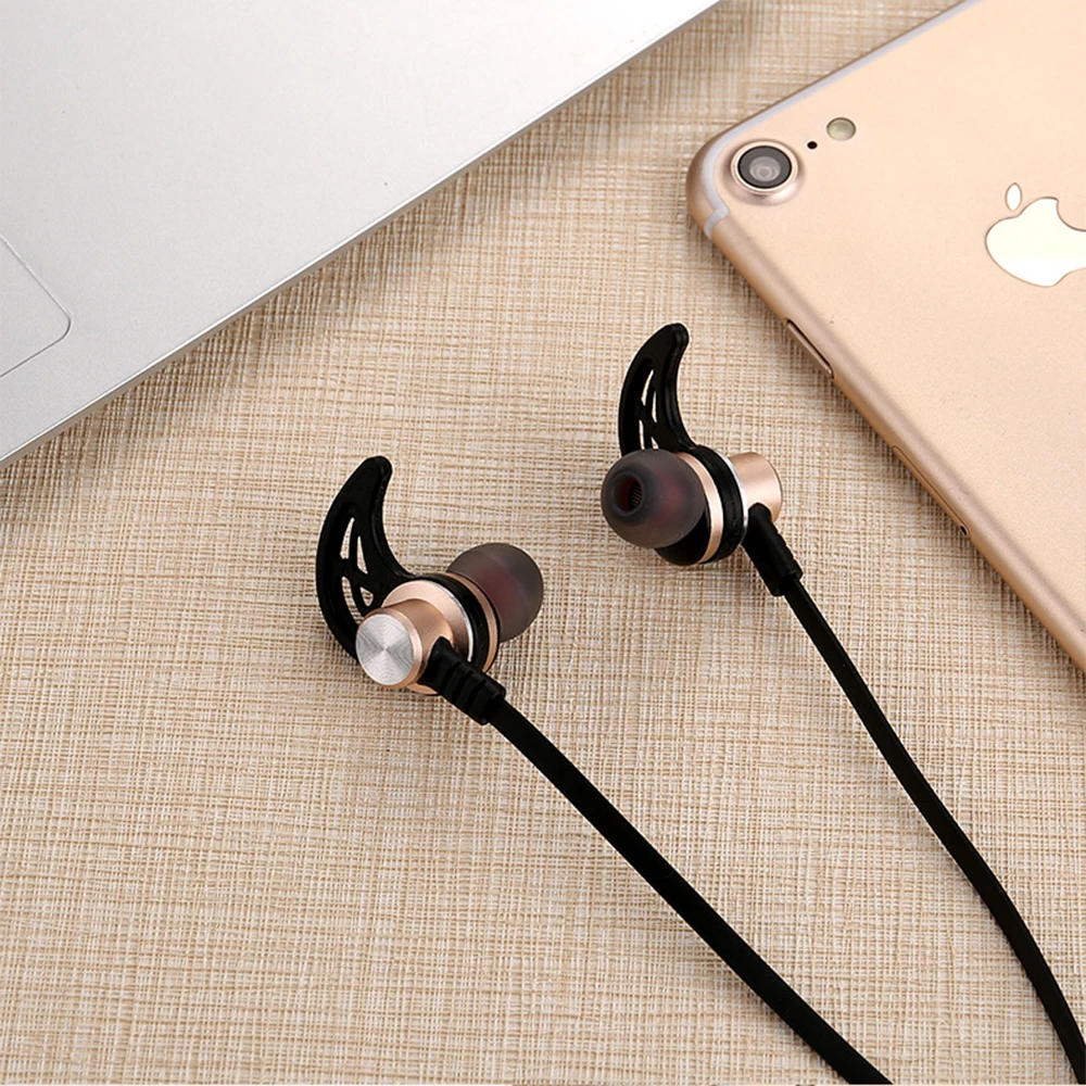 Оригинальные магнитные музыкальные наушники Bluetooth Беспроводные спортивные HIFI