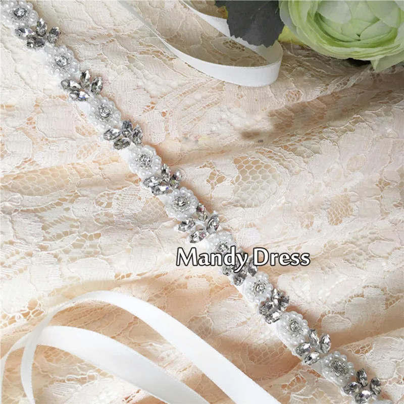 Мэнди 2016 Свадебные Аксессуары Аппликация Из Бисера Искусственный Жемчуг