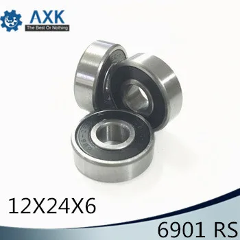 Метрические подшипники 61901RS 6901RS 6901 2RS ABEC-1 (10 шт.) 12x24x6 мм | Обустройство дома