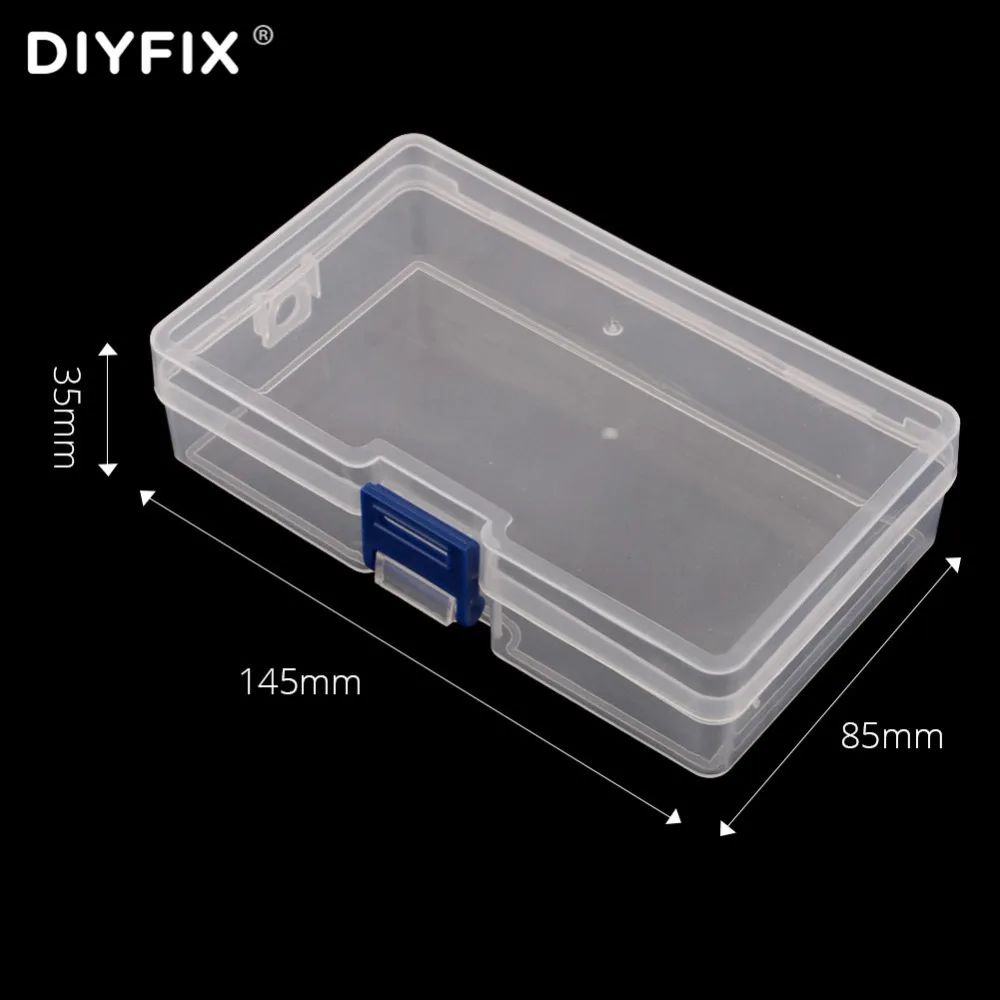 DIYFIX портативный ящик для хранения ювелирных инструментов контейнер электронных