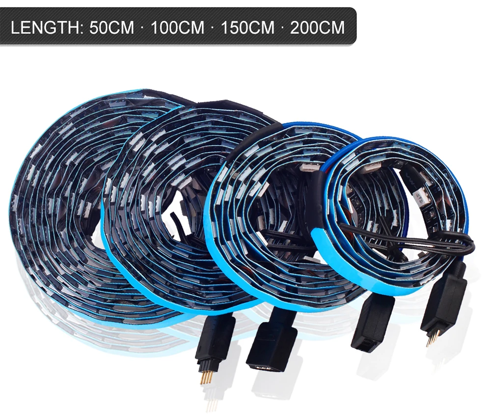 Светодиодная лента SATA 5050 RGB для ПК корпуса компьютера интерфейса питания