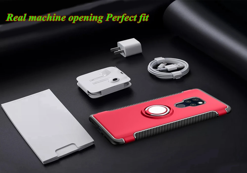 Противоударный чехол для huawei P20 lite Коврики 20 Pro P10 lite Honor 10 9 lite 8X8 7X P9 V10 Nova 3 3i играть P Smart держатель кольцо крышки