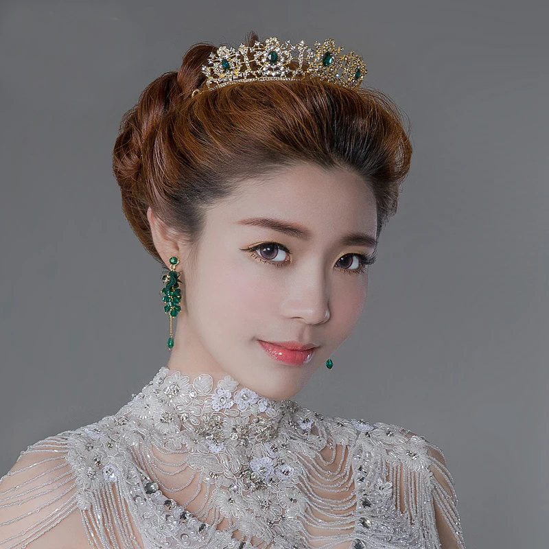 Оптовая продажа новые модные великолепные красные хрустальные короны принцессы