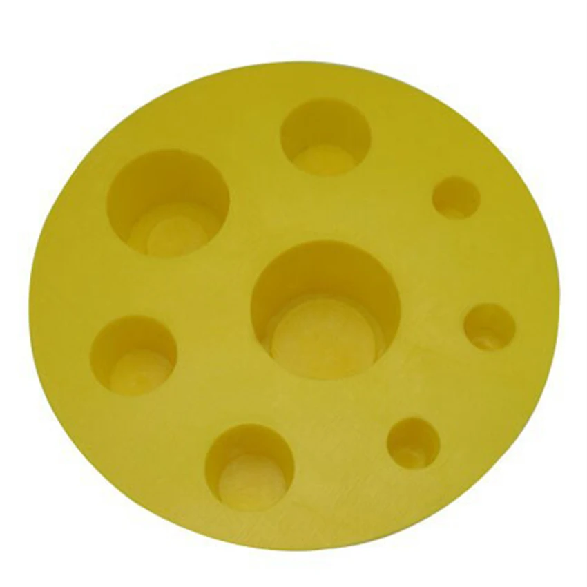 50 шт Пластиковые Одноразовые желтые чернила колпачок держатель 2015 Новый