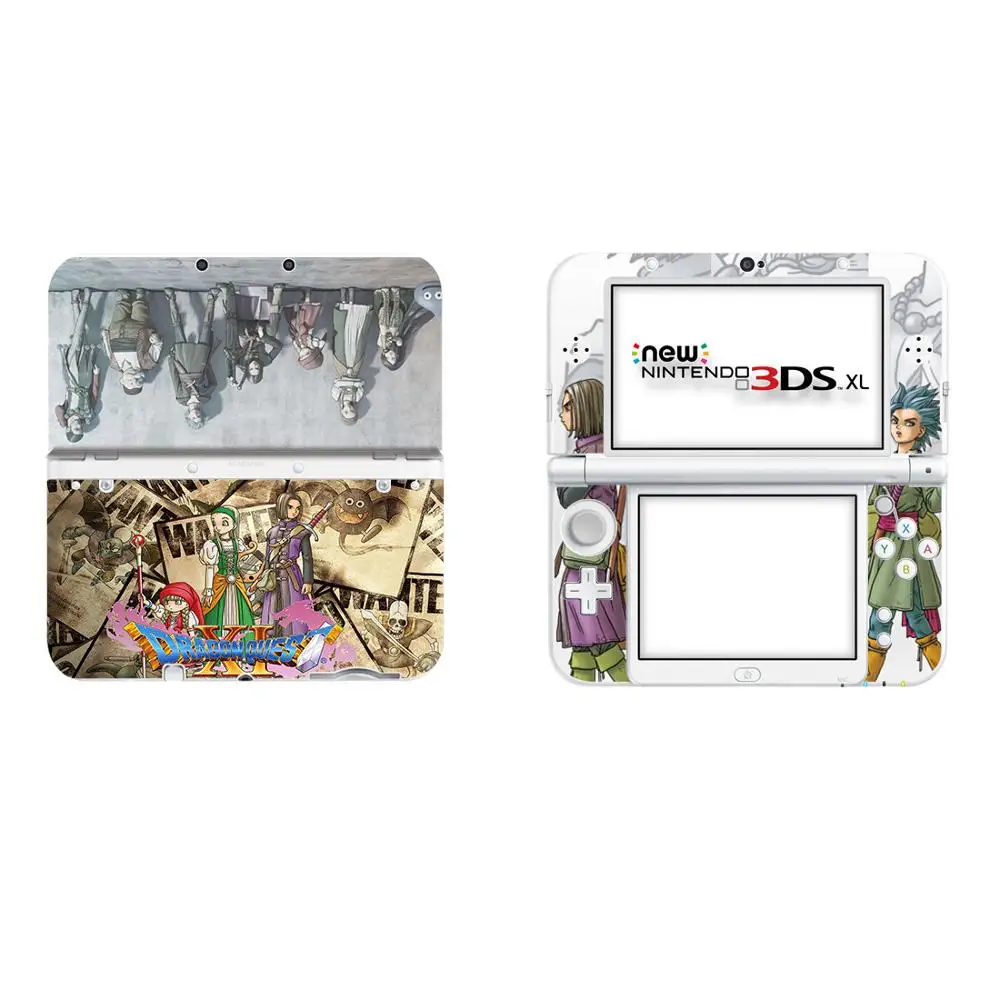 Dragon Quest виниловое покрытие переводная картинка водная Стикеры для нового 3DS XL LL