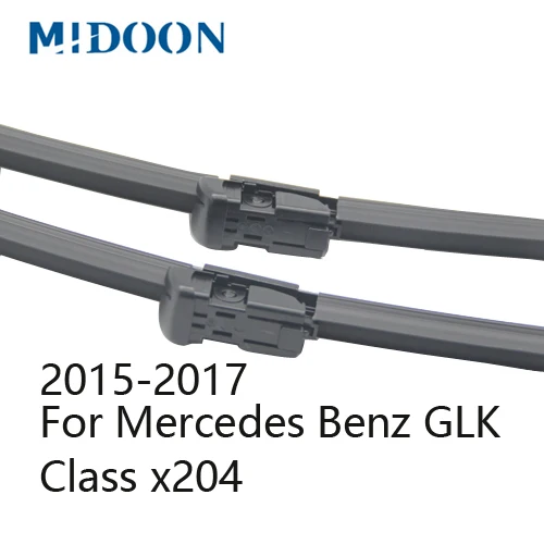 2015-2017 for X204 MIDOON стеклоочистителей для Mercedes Benz GLK класс X204 Fit боковые штыревые рукоятки GLK 200 220 250 280 300 320 350 CDI 4matic - Цвет: 2015-2017 for X204