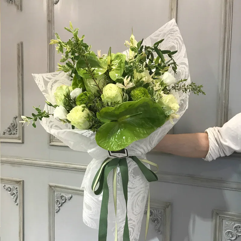 Упаковочная бумага для цветов в Корейском стиле серия звездное небо Ван Гога