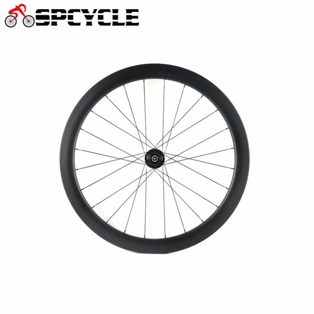 Spcycle углеродный шоссейный велосипед колеса 700C дисковый тормоз колёса для