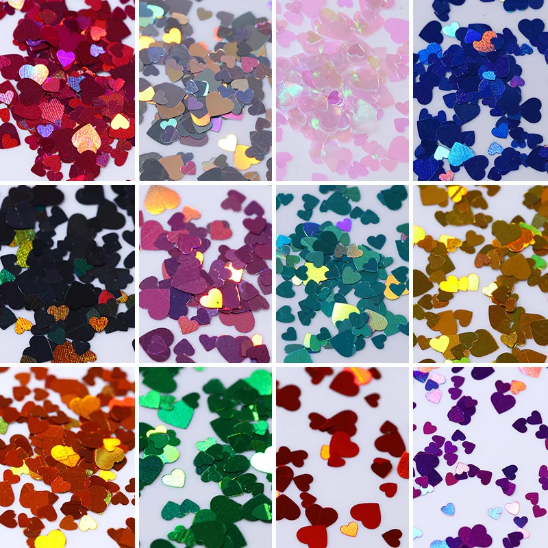 Бонни выбор 12 коробок блеск для глаз смешанные Чешуйчатое массивное лицо ногтей