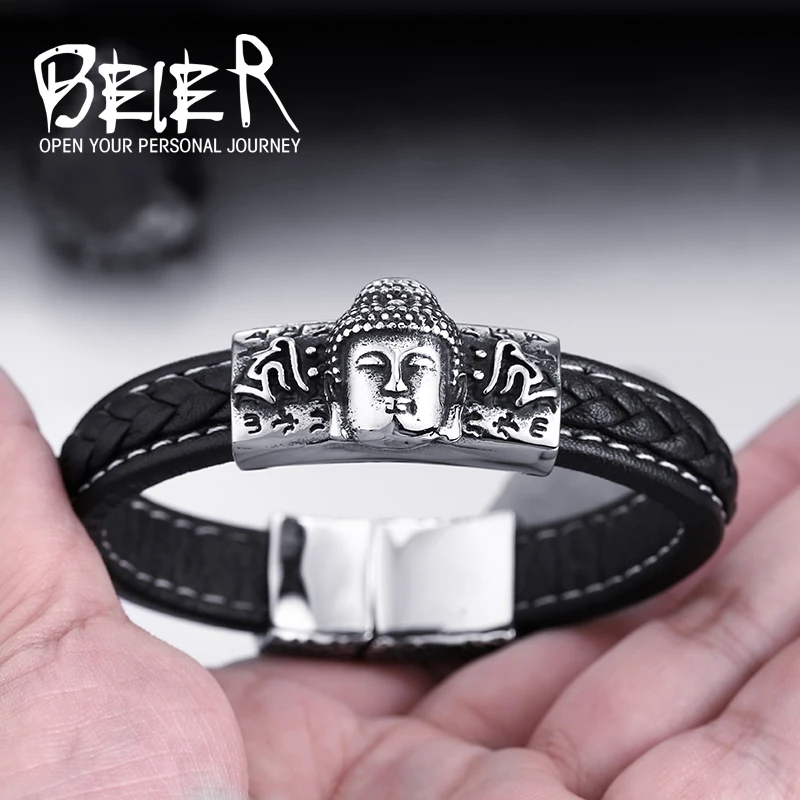 Байер из натуральной яловой часть золотой браслет в классическом стиле Китай