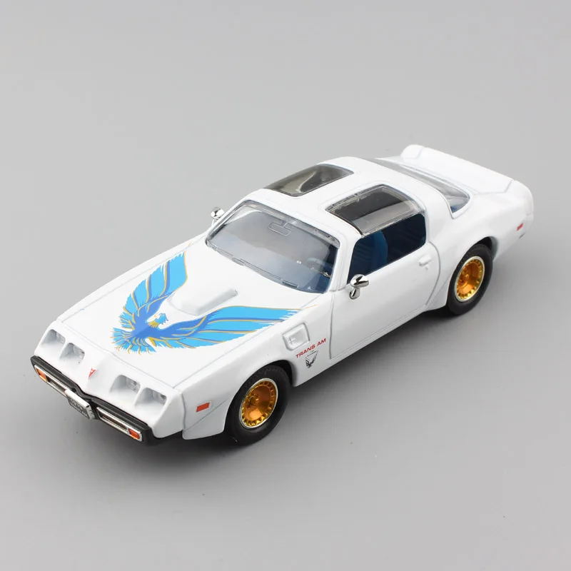 1:43 mini 1979 Pontiac Жар-птица Транс АМ Классическая старая мышечная шкала автомобиль авто металлические и литые игрушечные модели Золотой подарок для мальчиков