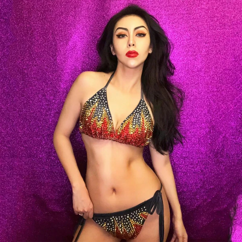 Sexy Jazz Dance Costumes For Lady Pole Clothing Nightclub Party Bar Singer Performance Salsa Gogo Stage DJ282 |