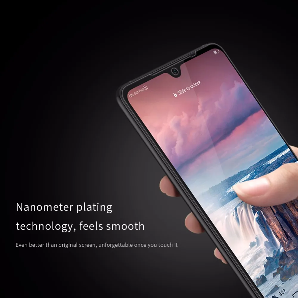 Huawei P30 закаленное стекло с полными краями Защитная пленка NILLKIN XD CP + MAX для защиты