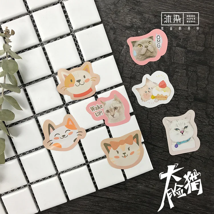 40 шт./упак. свежий воздух дневник Тетрадь пакет разместил его Kawaii планировщик для