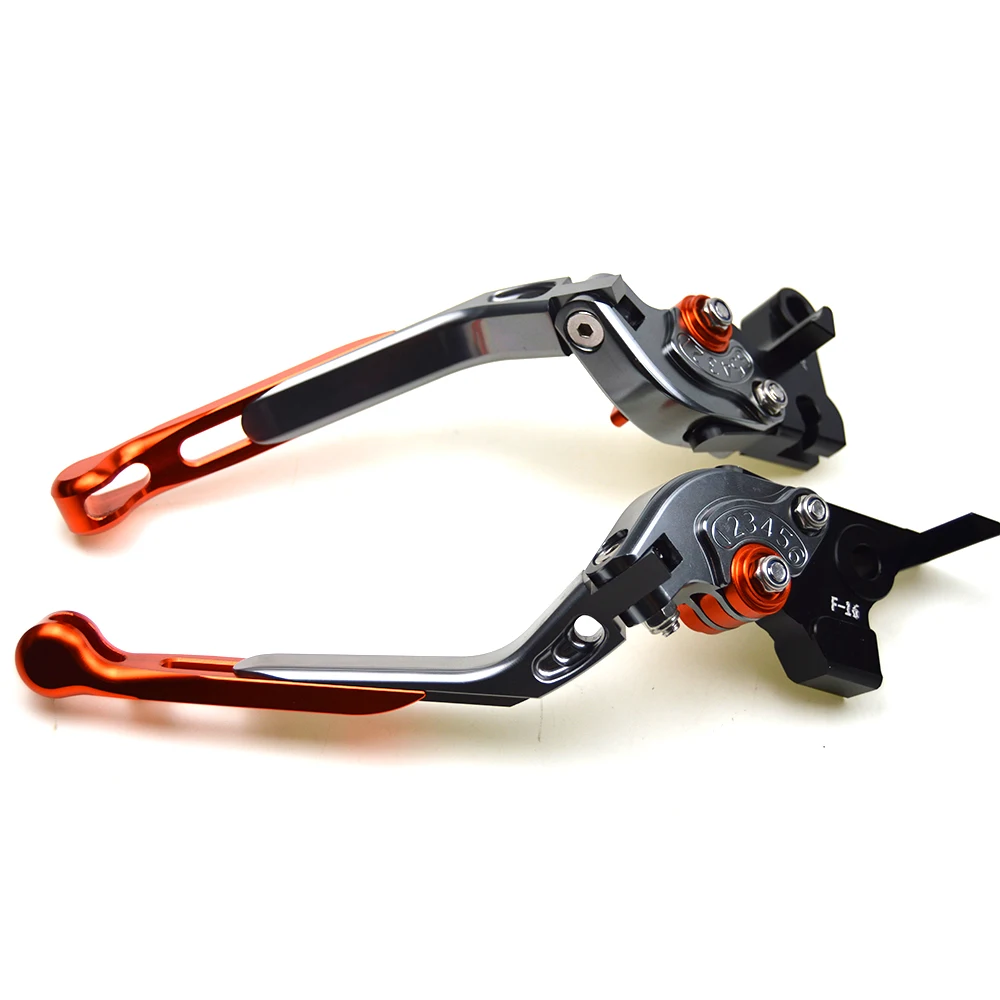 Аксессуары для мотоциклов cnc регулируемые складные тормозные рычаги сцепления