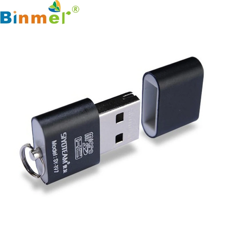 Binmer считыватели sim карт 1 высокоскоростной USB 2 0 Micro SD TF T Flash памяти кард ридер