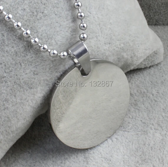 Fate Love Lot 50 шт 25 мм оптом ювелирные изделия подвески из нержавеющей стали круглая