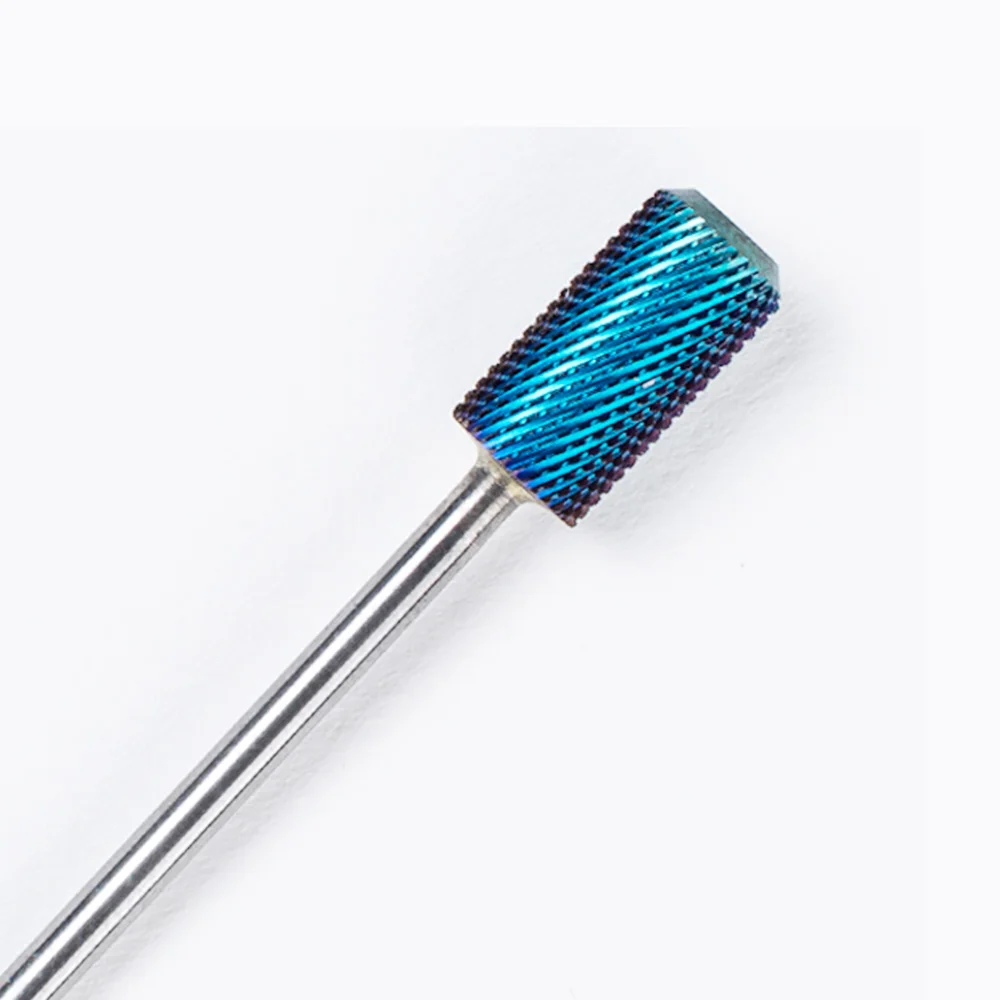 Cleaner 6 Type Blue Steel Tungsten Carbide Nail Drill Bit Rotary Burrs Electric for Manicure Accessories Milling Cutter | Красота и