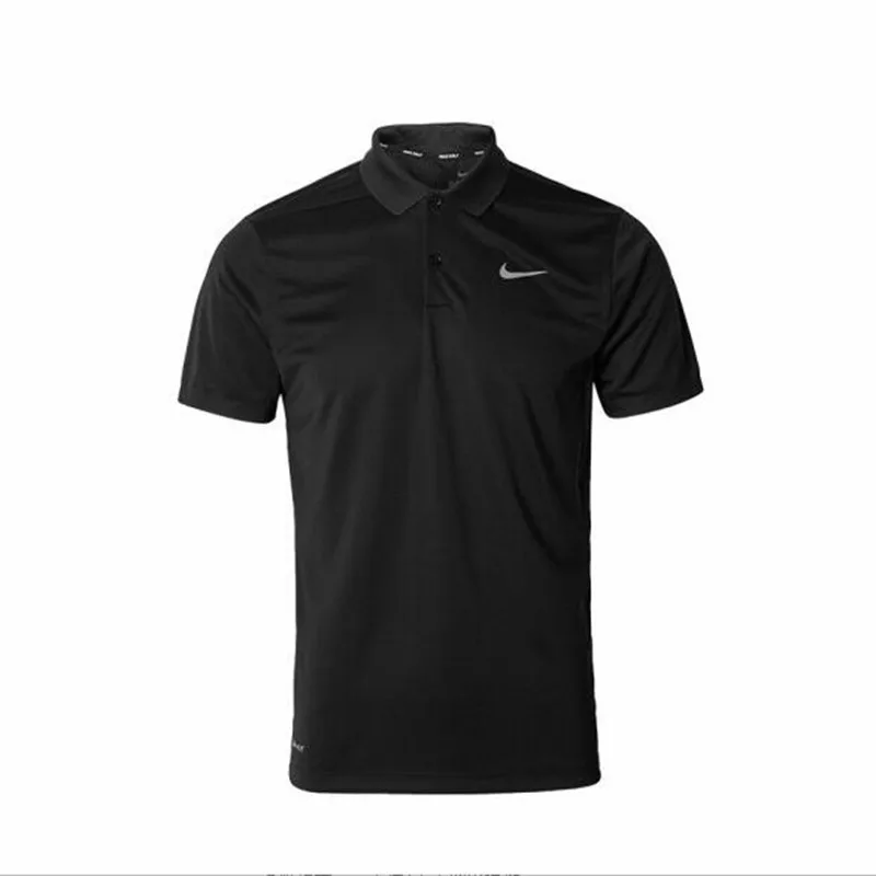 Новое поступление NIKE как M NK DRY VCTRY пол сплошной LC Для мужчин рубашка поло из чистого хлопка с коротким рукавом спортивный костюм