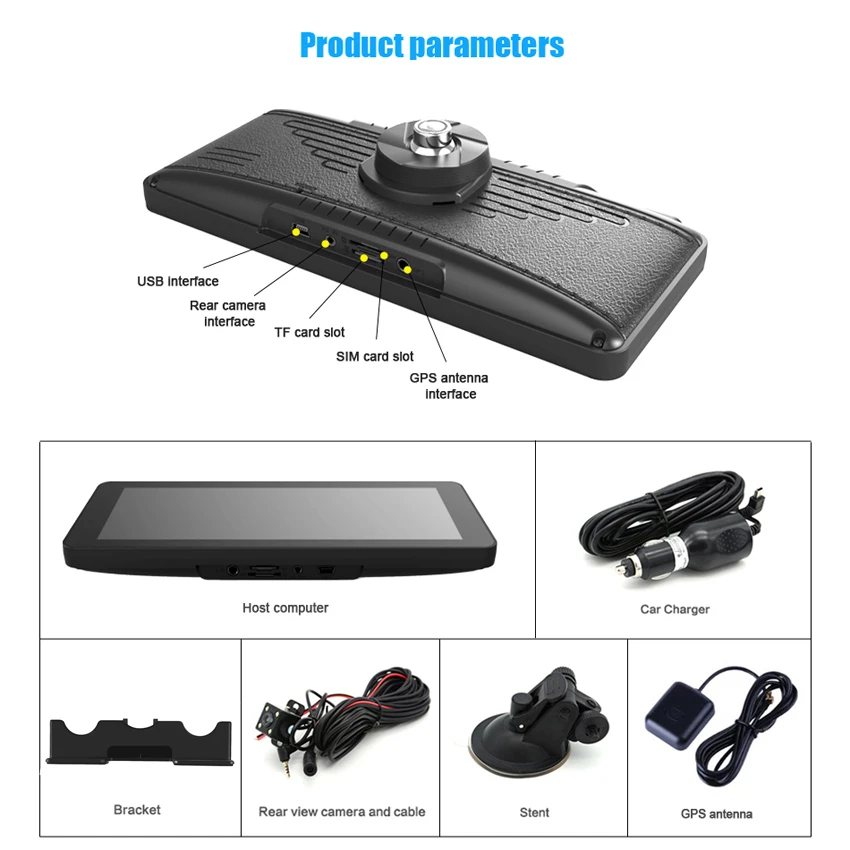 ANSTAR 1080P HD 4G Wi Fi dvr камера Android 5 1 gps навигации ADAS удаленного мониторы видеокамера