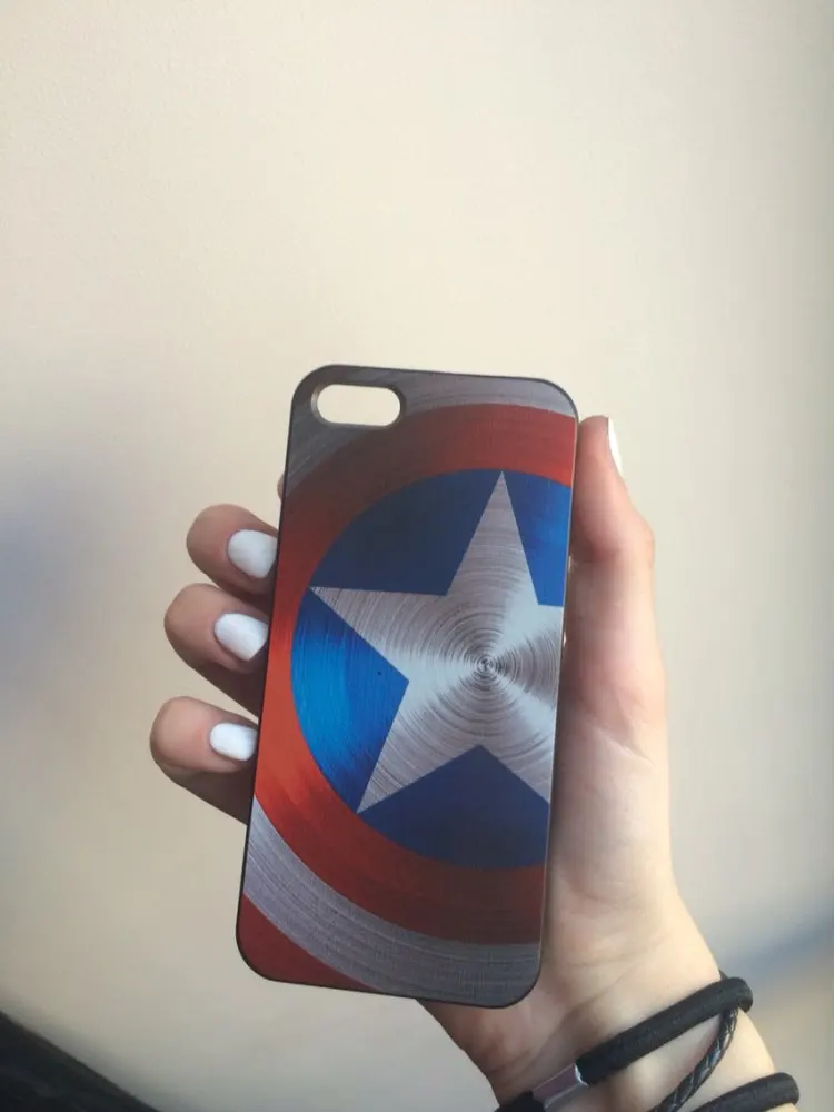 Звездные войны герой Marvel Капитан Америка защитный из твердого пластика задняя