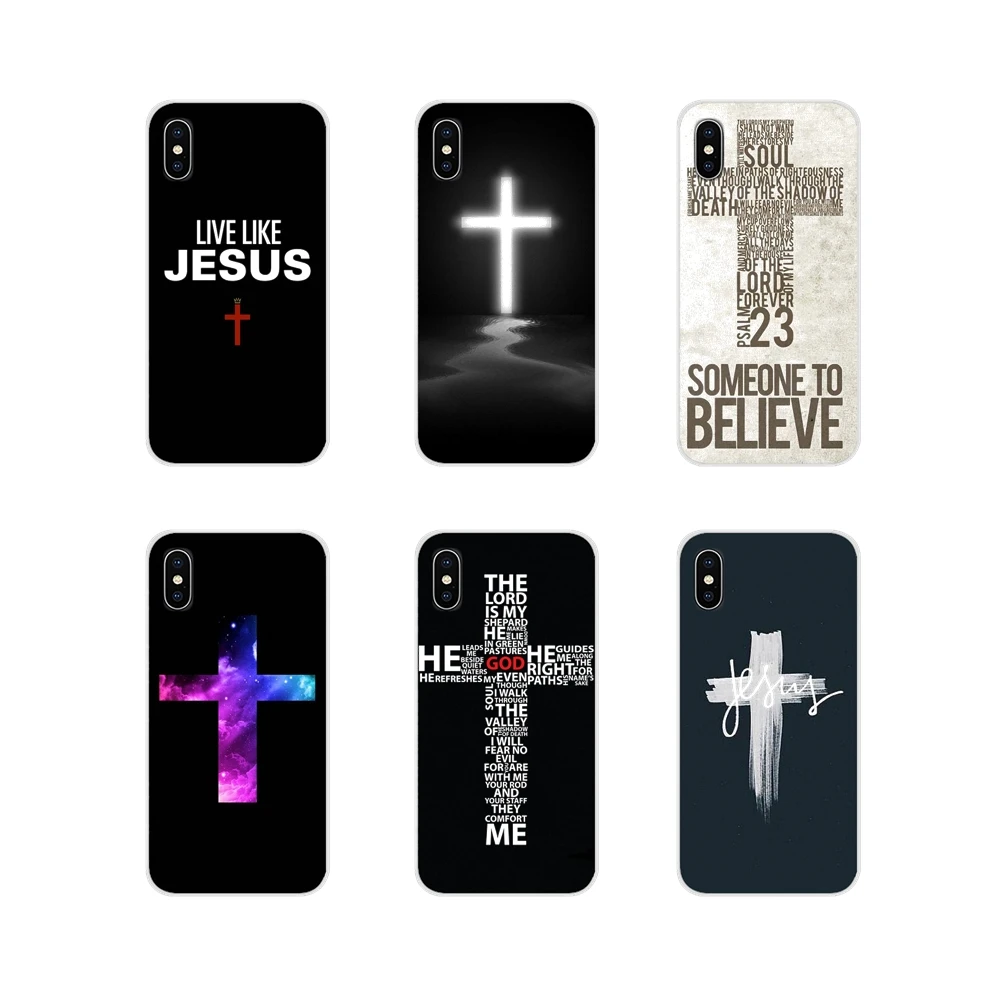 Прозрачный мягкий чехол для Samsung Galaxy J1 J2 J3 J4 J5 J6 J7 J8 Plus 2018 Prime 2015 2016 2017 Christian Jesus The