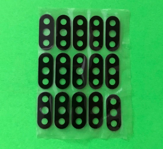 

100 шт./лот задняя камера Стекло Объектив для Xiaomi 6X Mi 6X Mi A2 с клейкой наклейкой запасные части