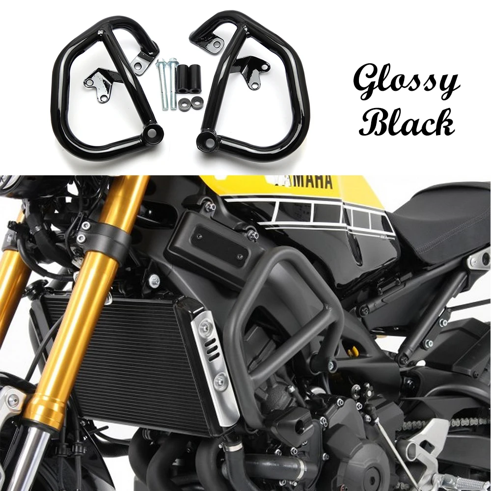 Мотоциклетный бампер двигателя для Yamaha MT07 FZ07 MT 07 FZ 2014 2015 2016 Crash Bars протектор