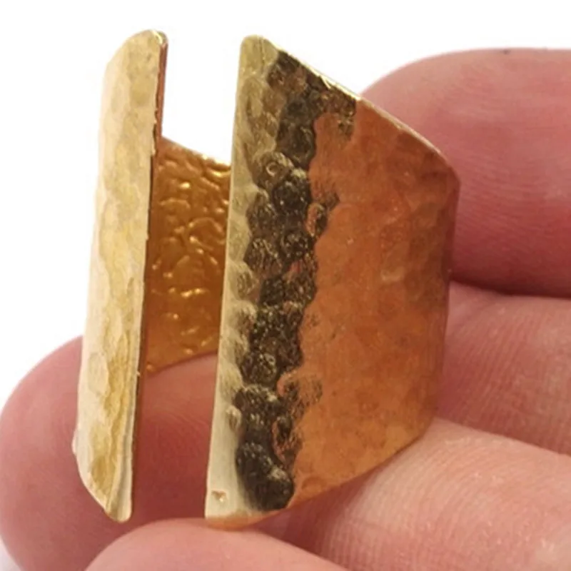 2 шт. .. Необработанные латунные Регулируемые кольца blank- y N140 | Украшения и