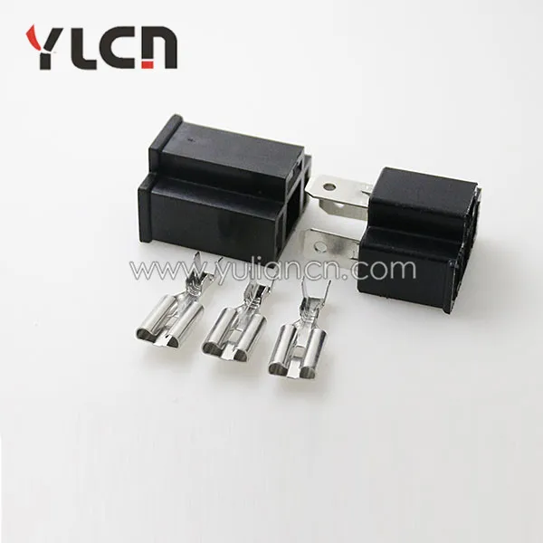 3 контактный автомобильный разъем H4 7 8 мм для лампы|socket 775|connector nutconnector rgb |