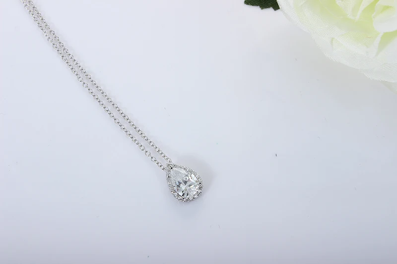 VOGUESS Лидер продаж Обручение Ювелирные наборы Белое золото Цвет Свадебные